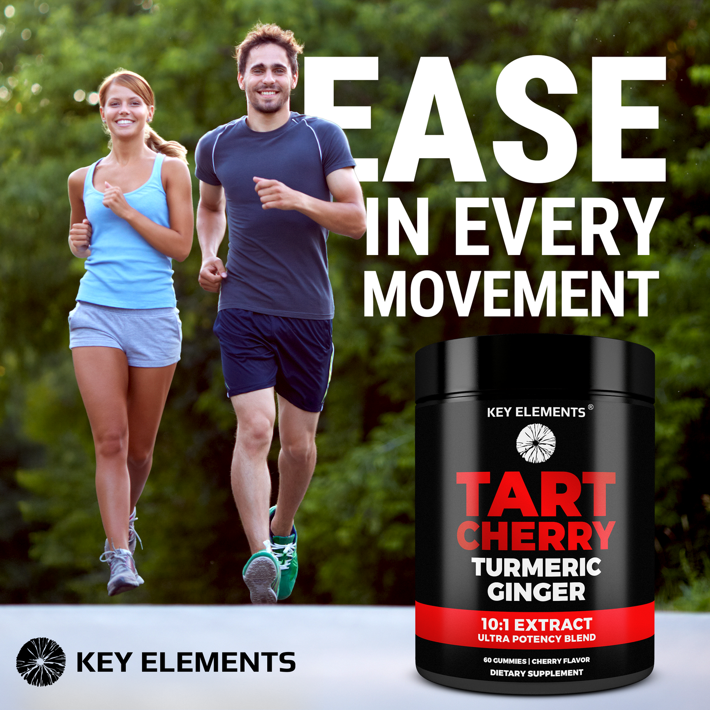 Recovery Tart Cherry Gummies with Turmeric & Ginger for Joint & Muscle Support