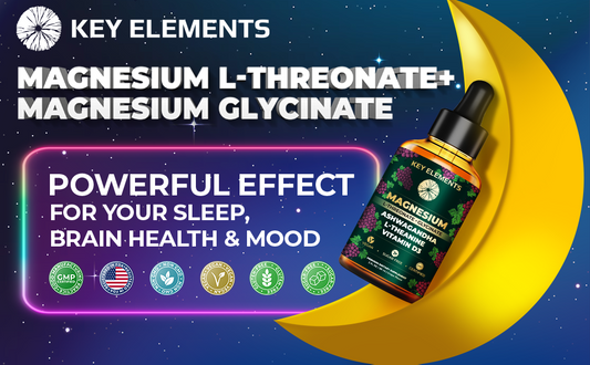 Boost Your Mind and Body: The Power of Liquid Magnesium L-Threonate with Magnesium Glycinate, Vitamin D3, Ashwagandha, and L-Theanine