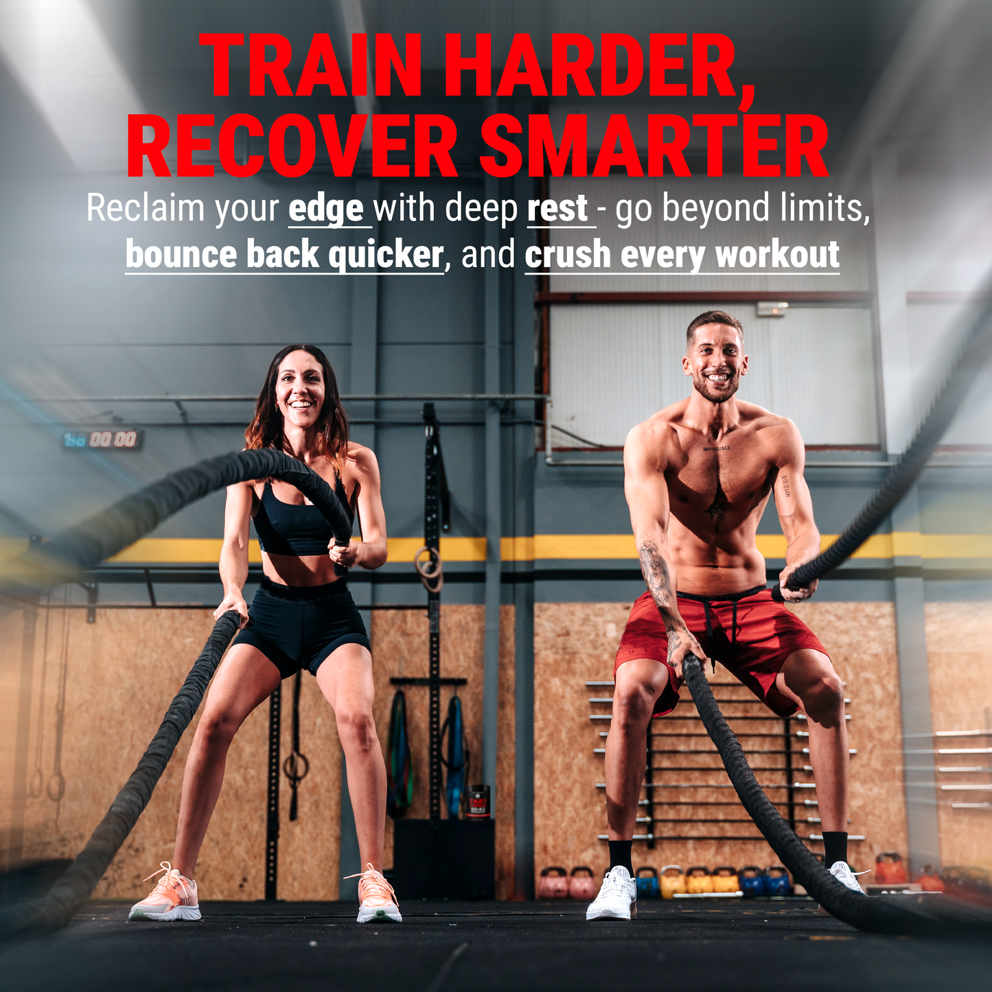 Recovery Tart Cherry Gummies with Vitamin D3 K2 5000 IU & Magnesium